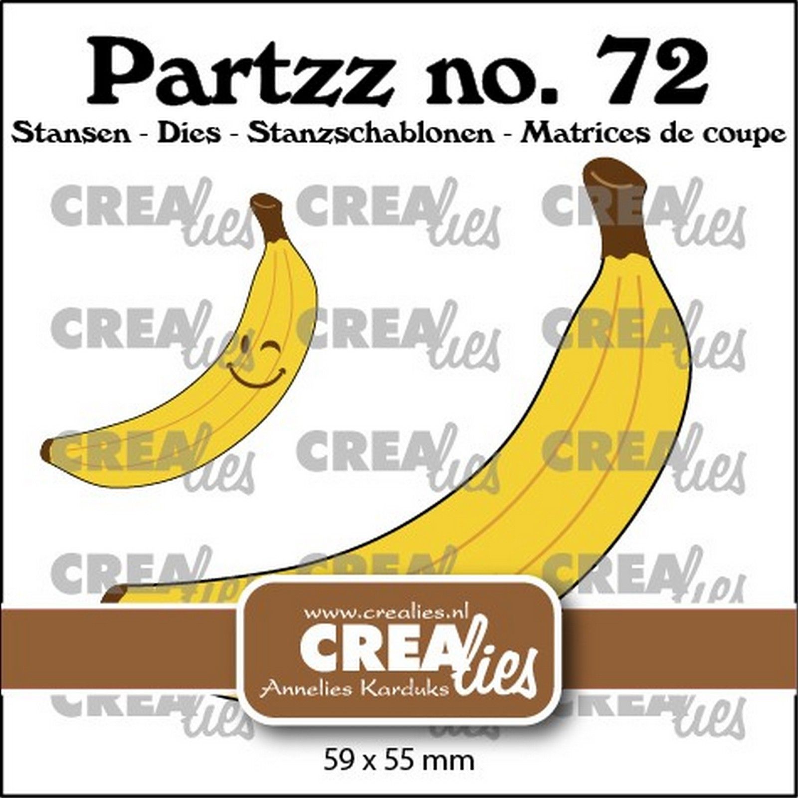 Crealies • Partzz Banana Large