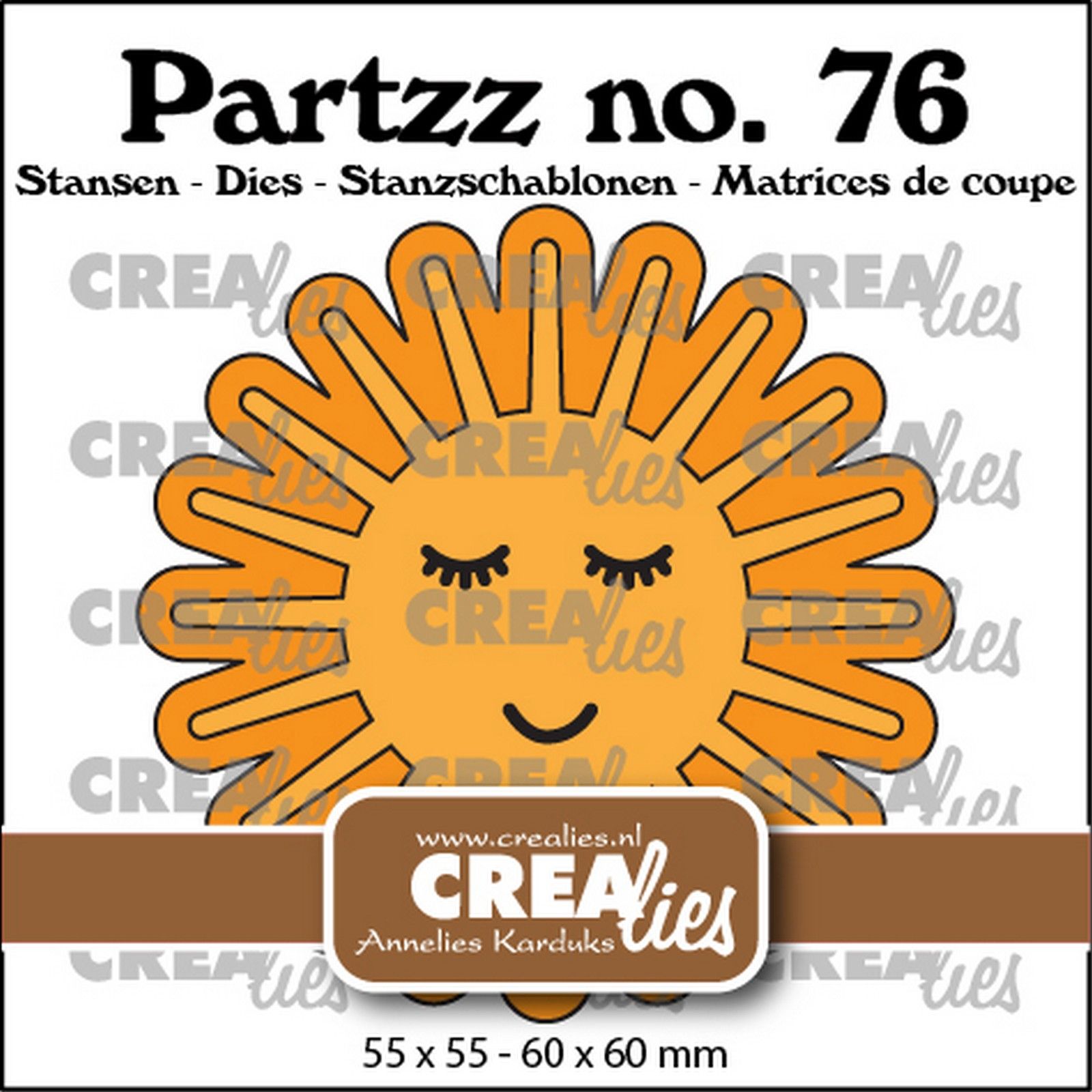 Crealies • Partzz Happy Sun