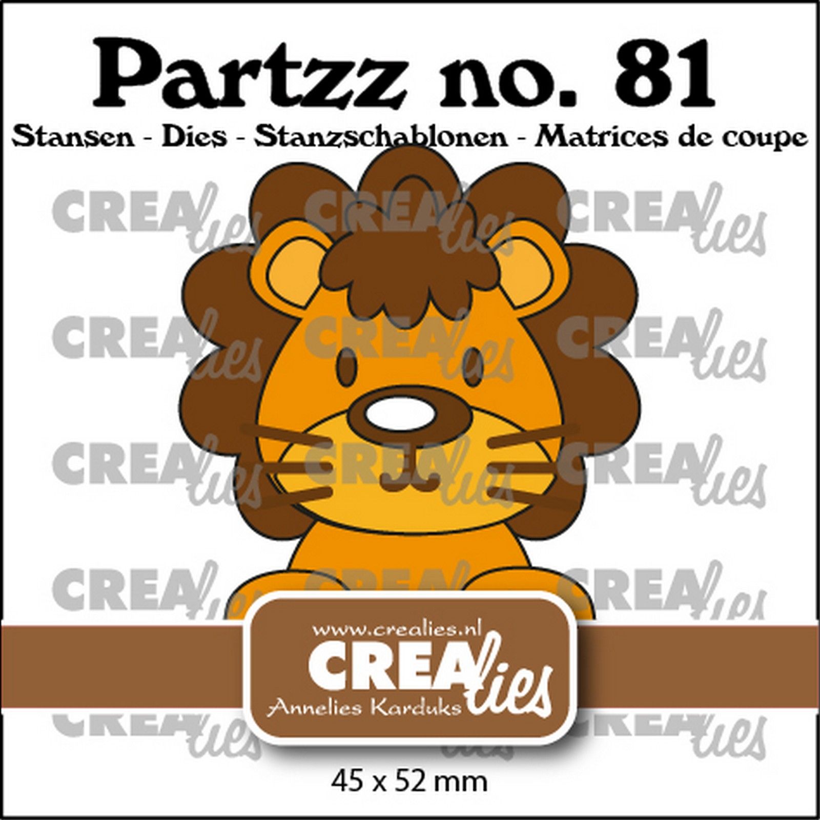 Crealies • Partzz Lion