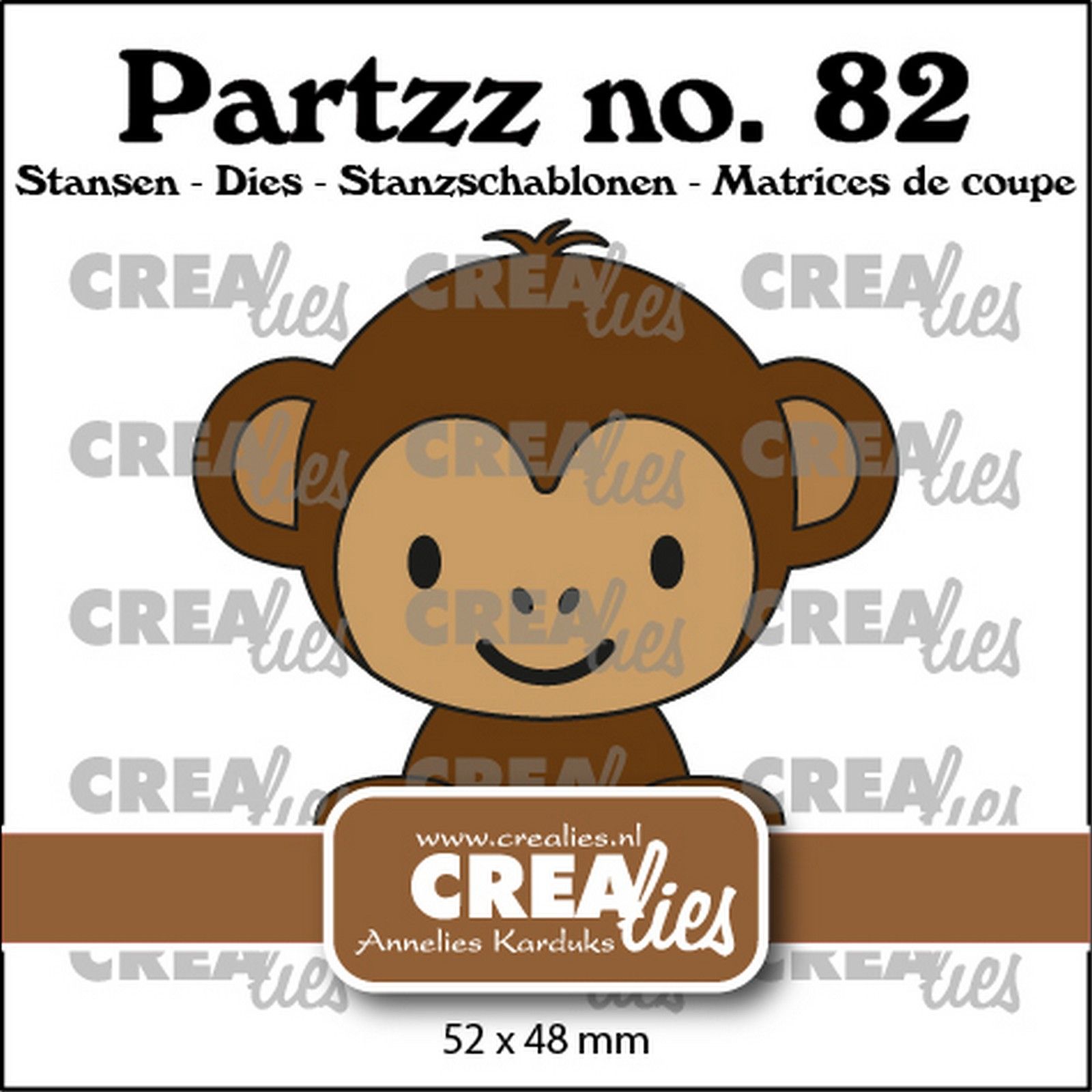 Crealies • Partzz Monkey