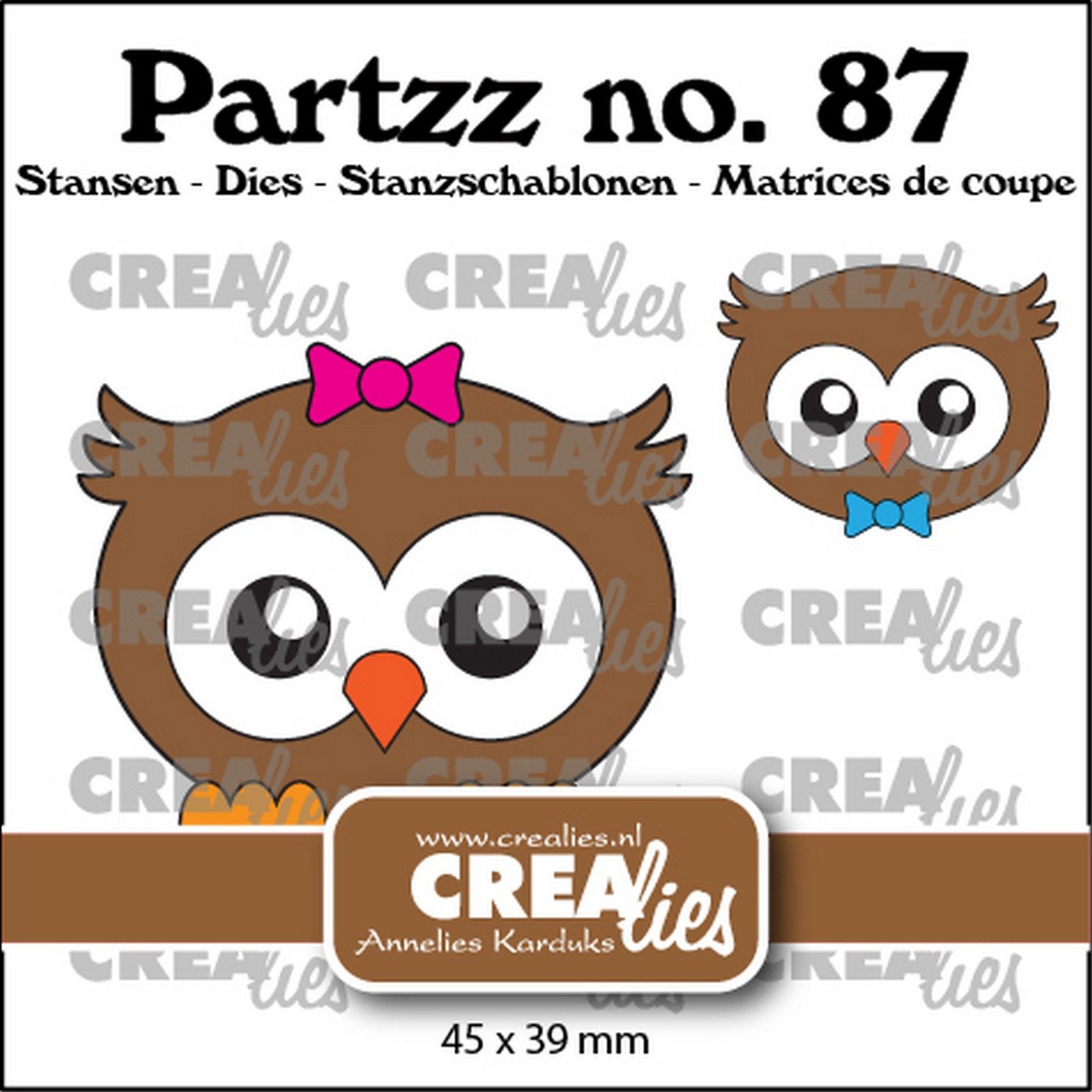 Crealies • Partzz Owl