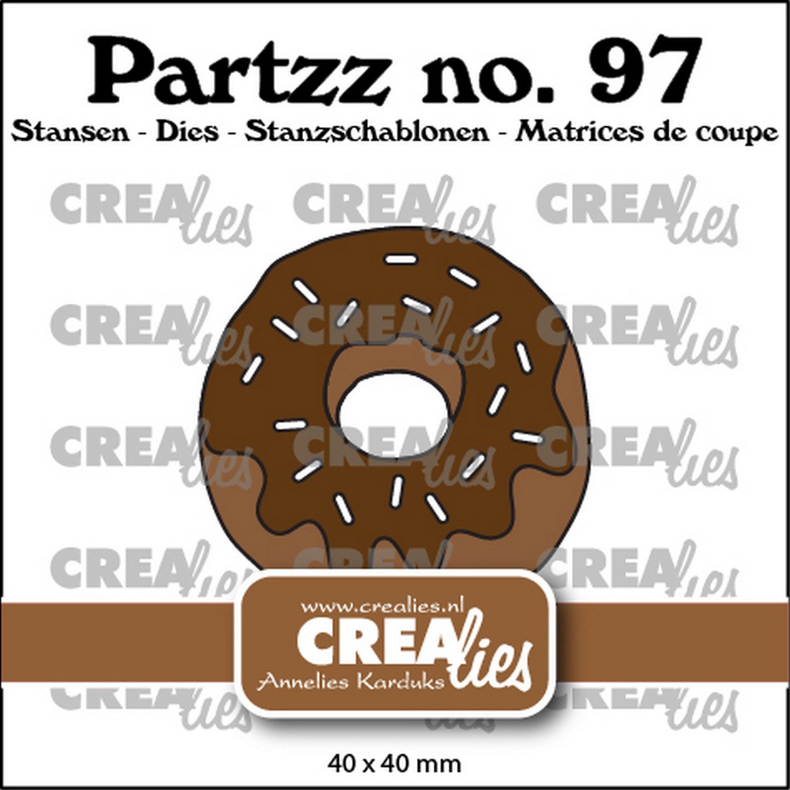 Crealies • Partzz Donut Large