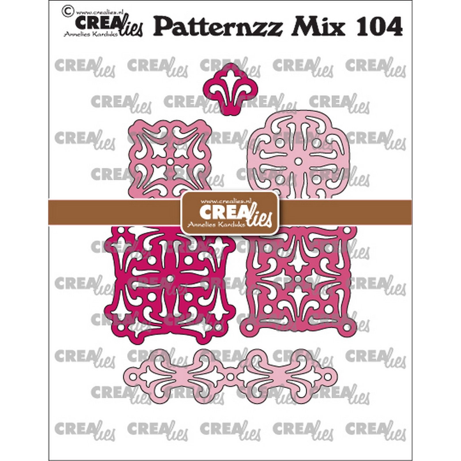 Crealies • Patternzz mix matrice de découpe Barbara