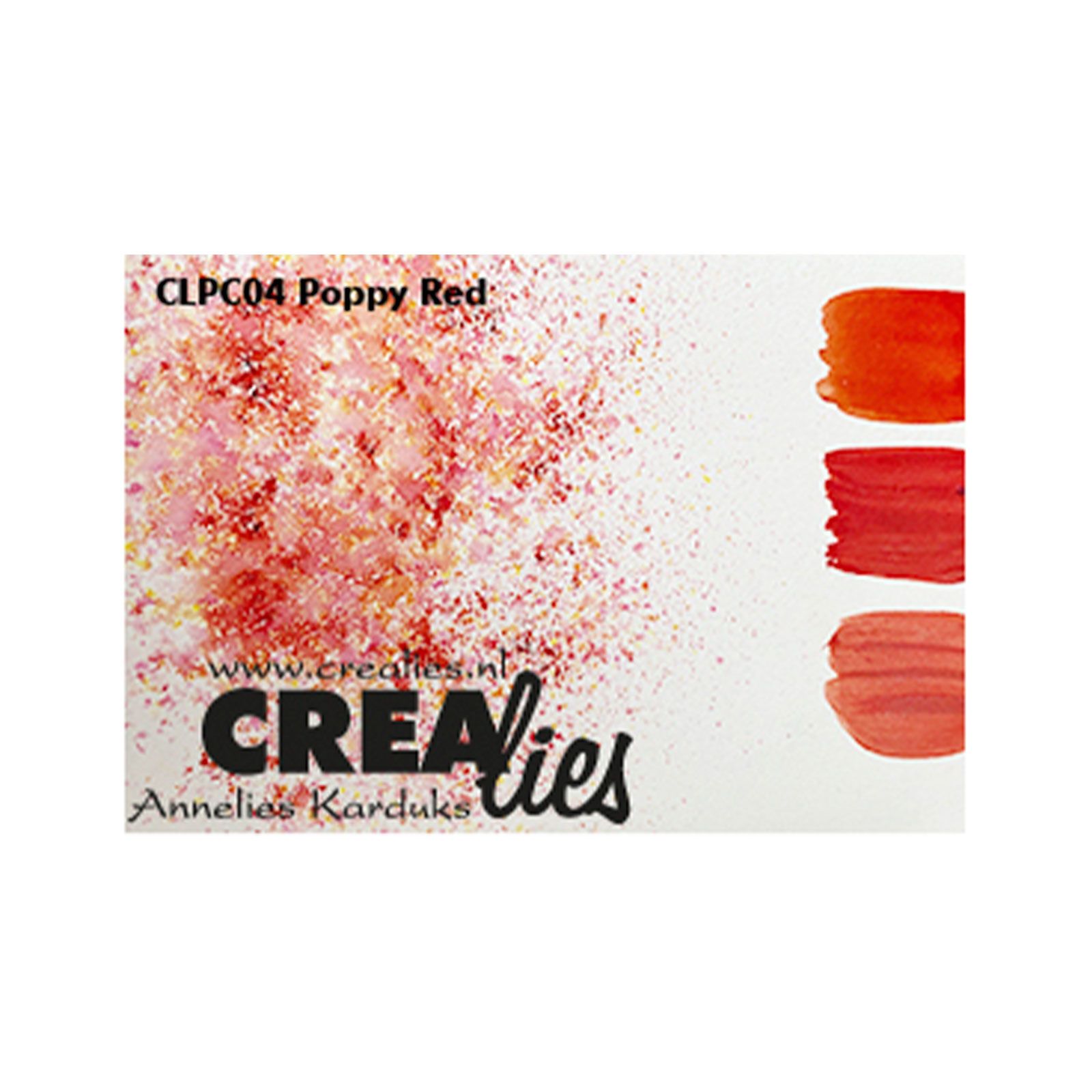 Crealies • Pigment Colorzz 15ml Oranjerood