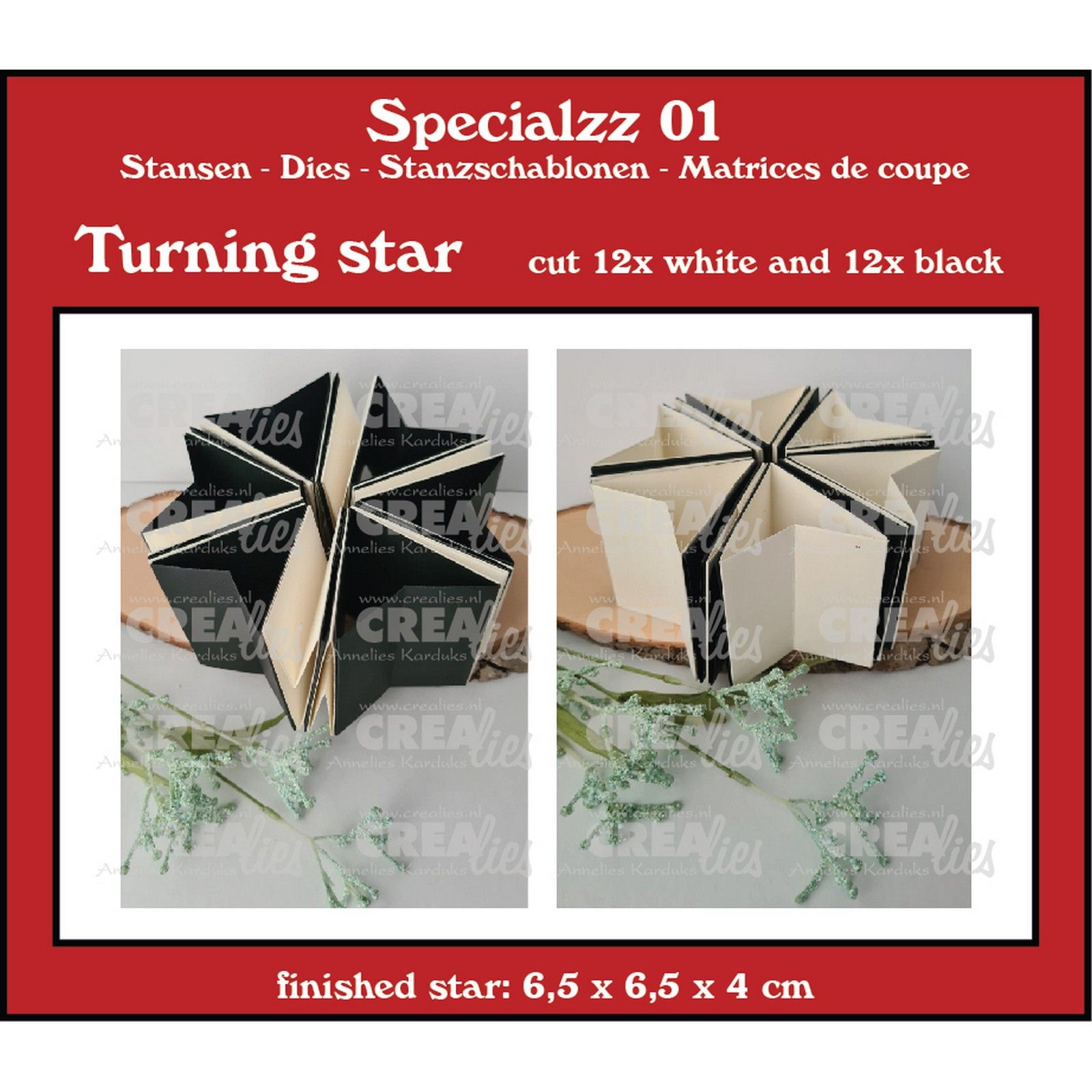 Crealies • Specialzz Cutting Dies Turning Star