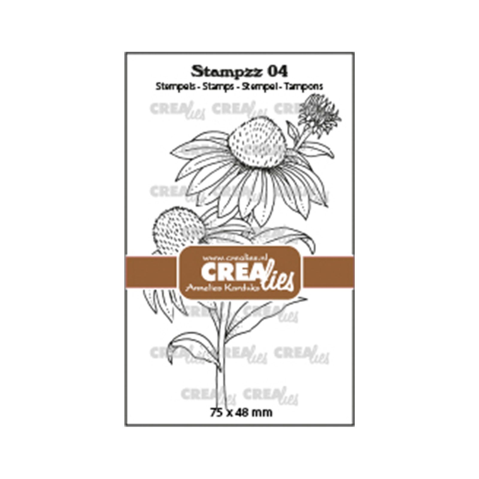 Crealies • Stampzz Coneflower