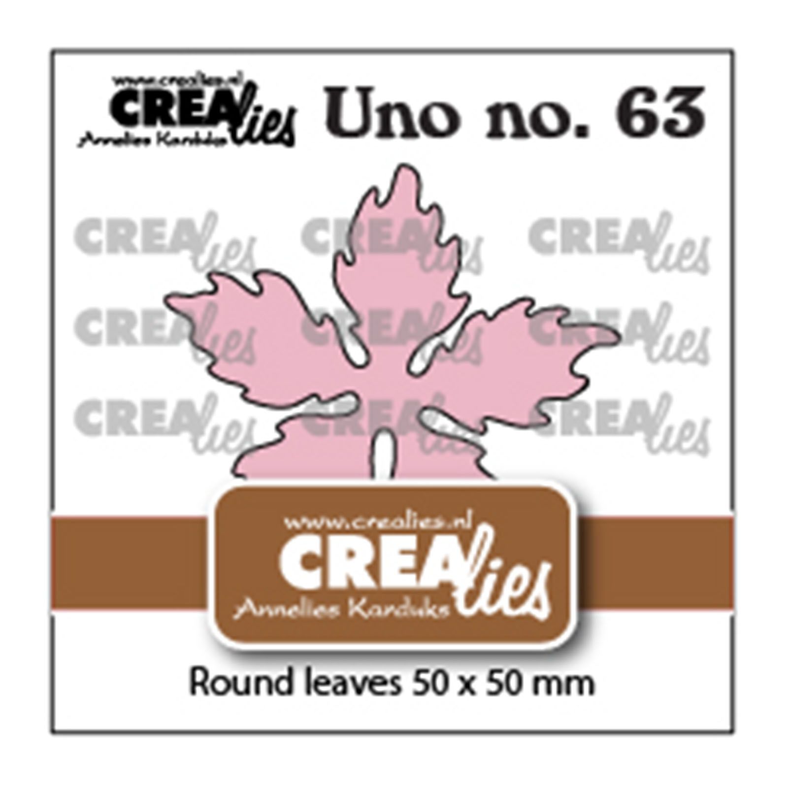 Crealies • Uno dies Poinsettia round leaves