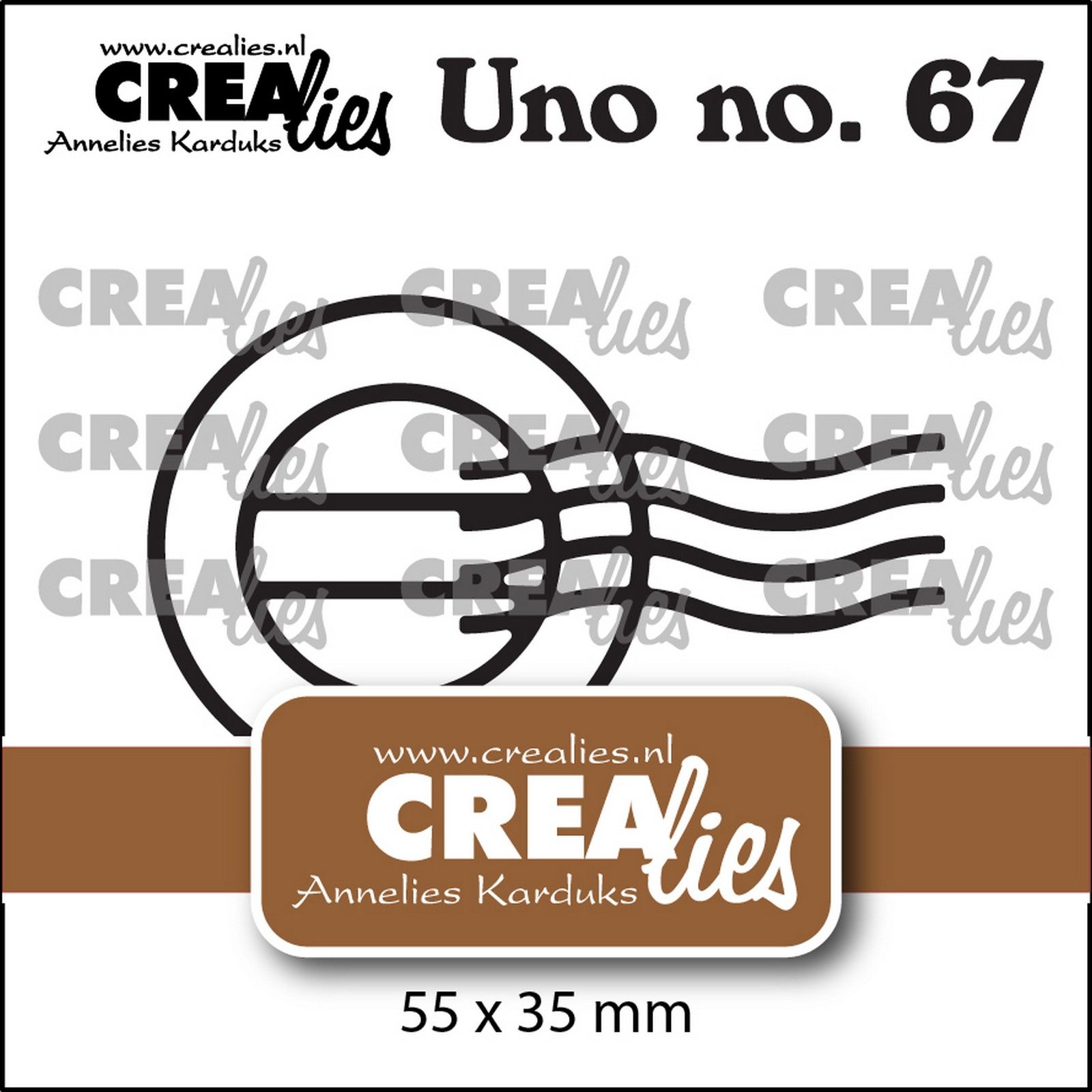 Crealies • Uno Postmark