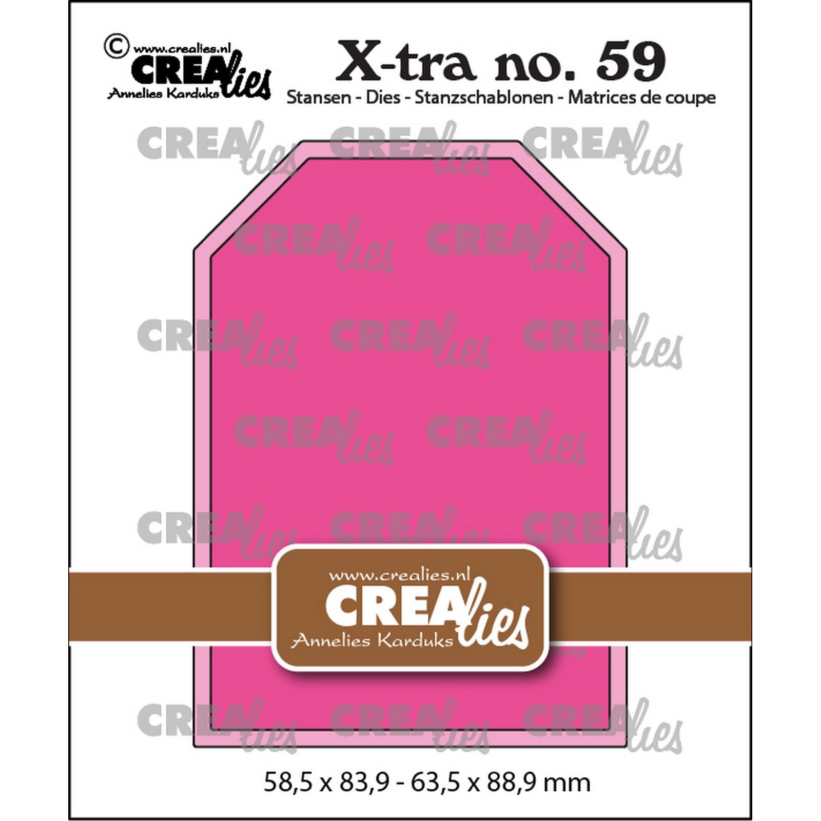 Crealies • Xtra ATC Tag Smooth