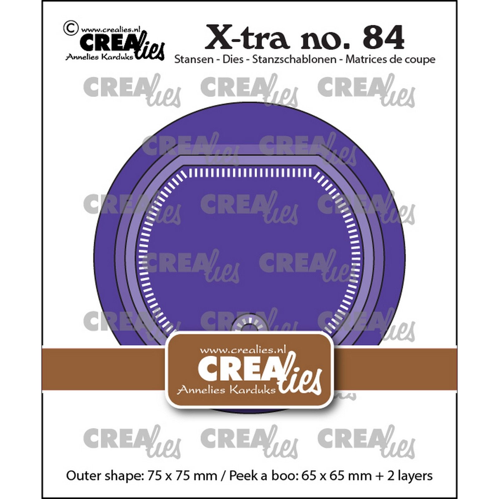 Crealies • Xtra Peek A Boo Circle
