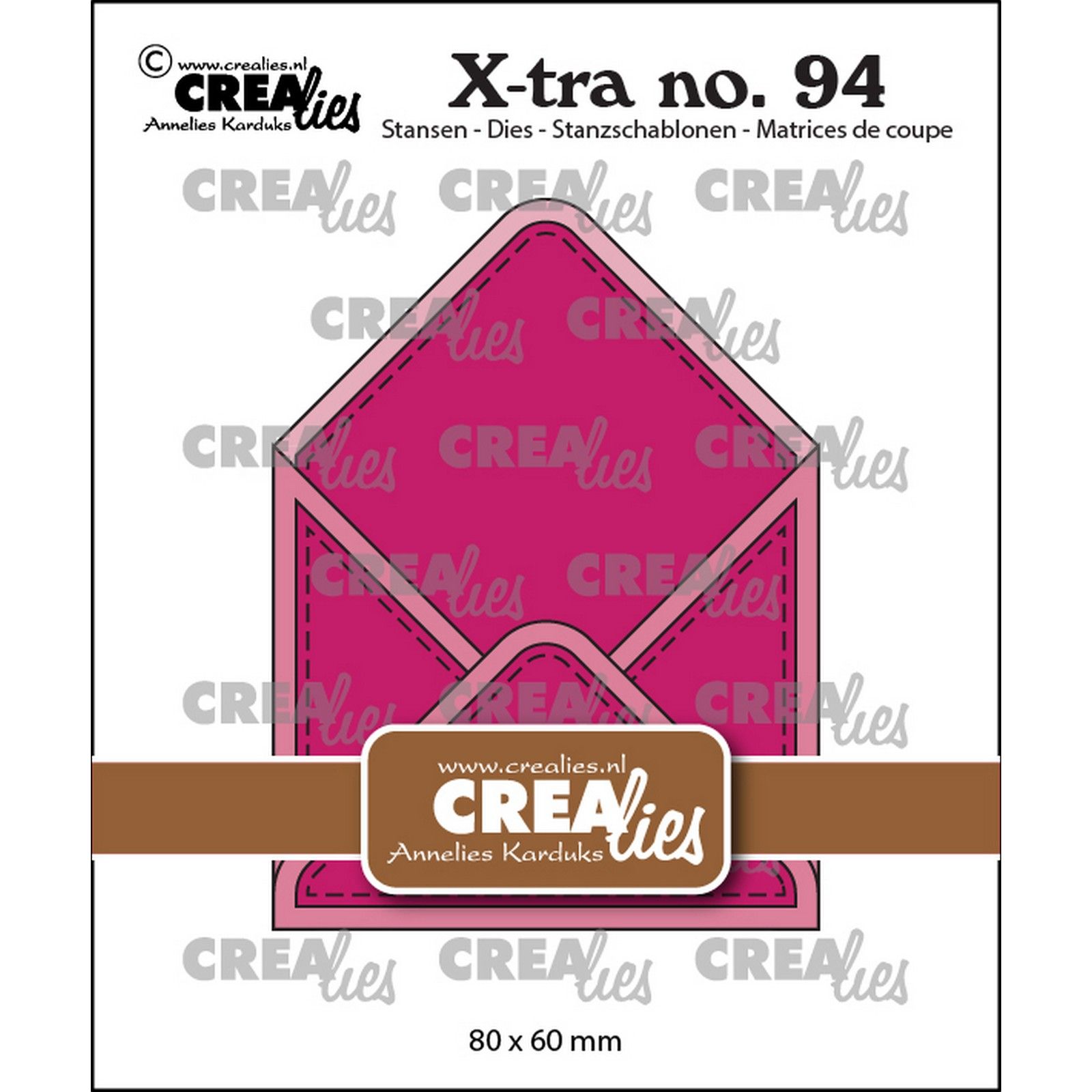 Crealies • Xtra Open Envelope