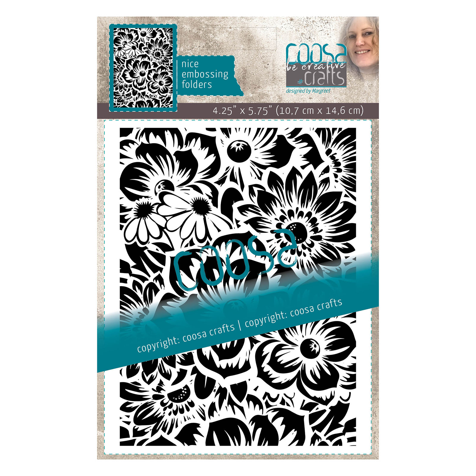 COOSA Crafts • Classeur de Gaufrage Fleur by Margreet