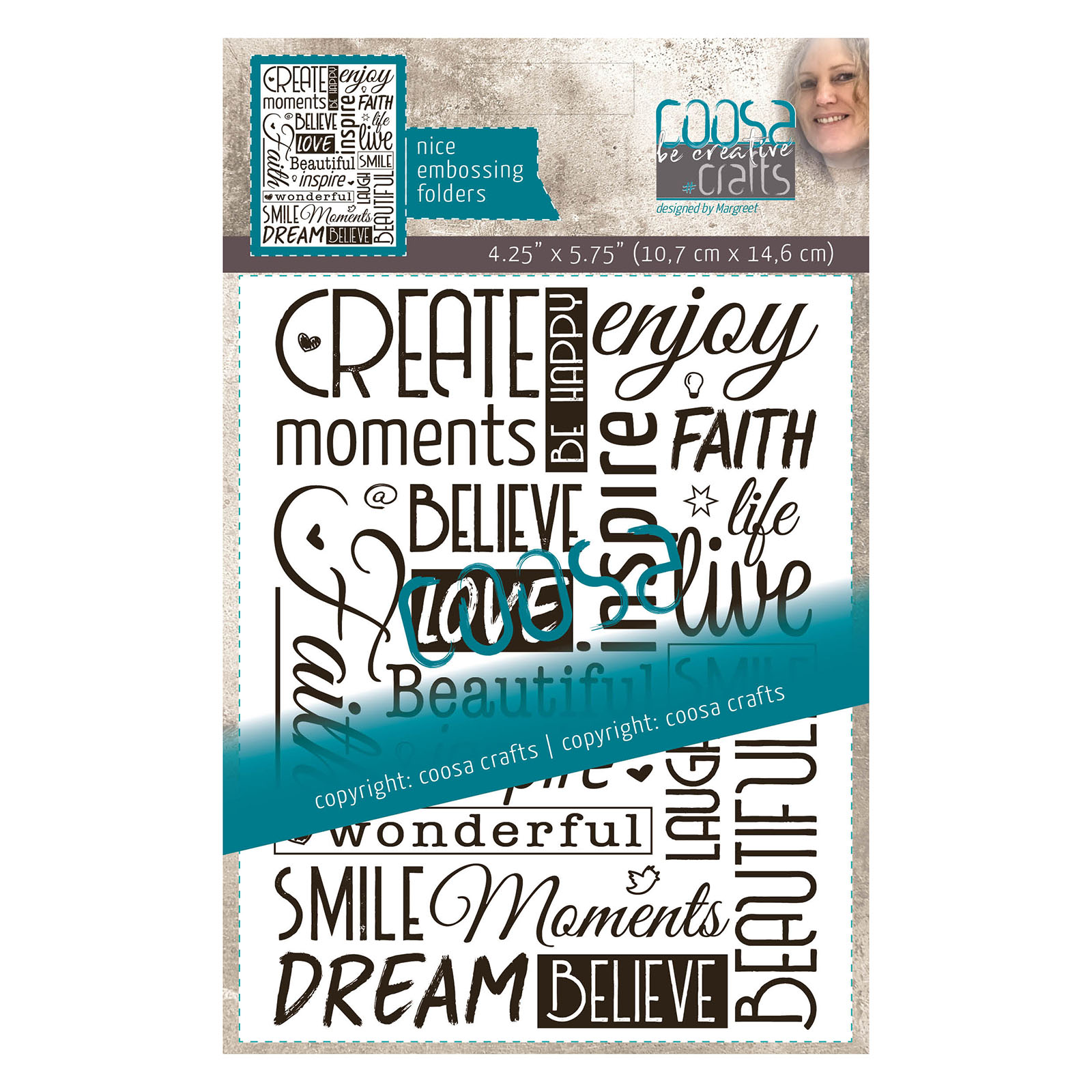 COOSA Crafts • Classeur de Gaufrage Inspiration by Margreet