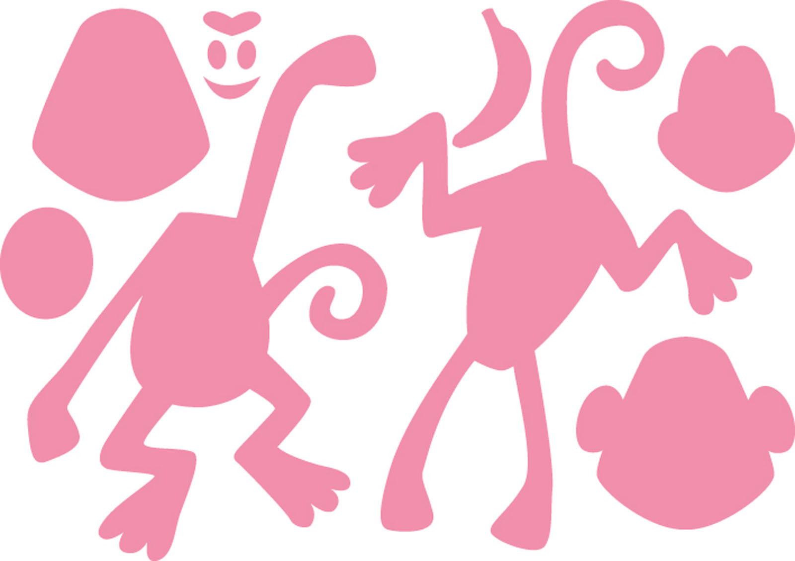 Marianne Design • Collectables plantilla de corte para embossing Eline's Monkey