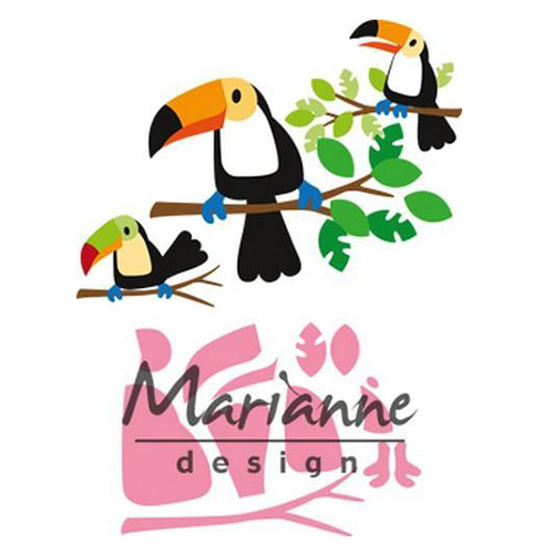 Marianne Design • Collectables plantilla de corte para embossing Eline's Toucan