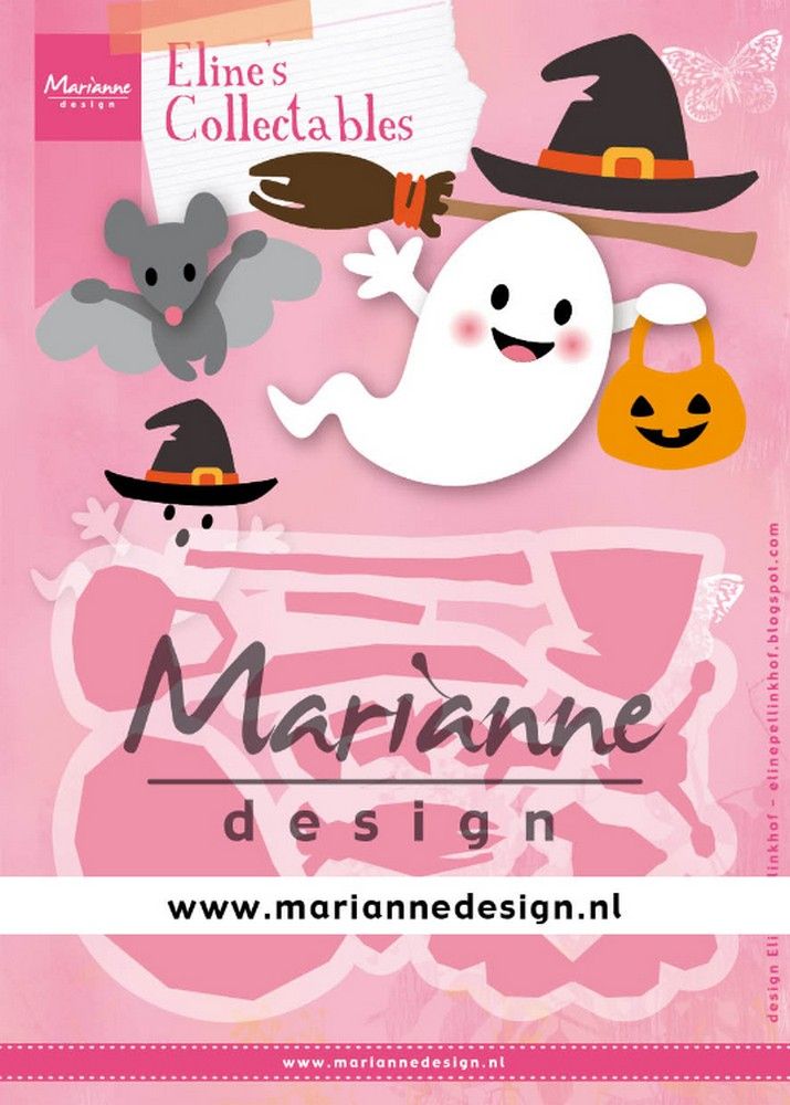 Marianne Design • Collectables snij- embosstencil Eline's Ha