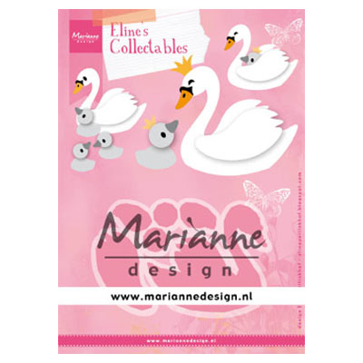 Marianne Design • Collectables Präge- und Stanzschablone Eline's Schwan