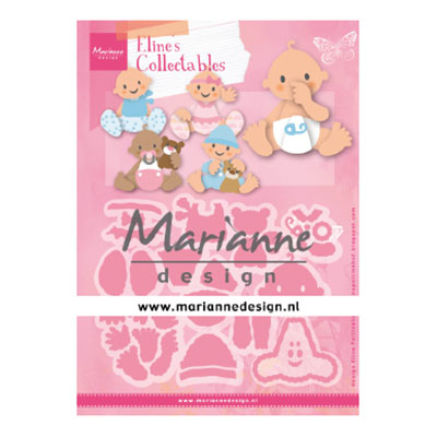 Marianne Design • Collectables Präge- und Stanzschablone Eline's Babys