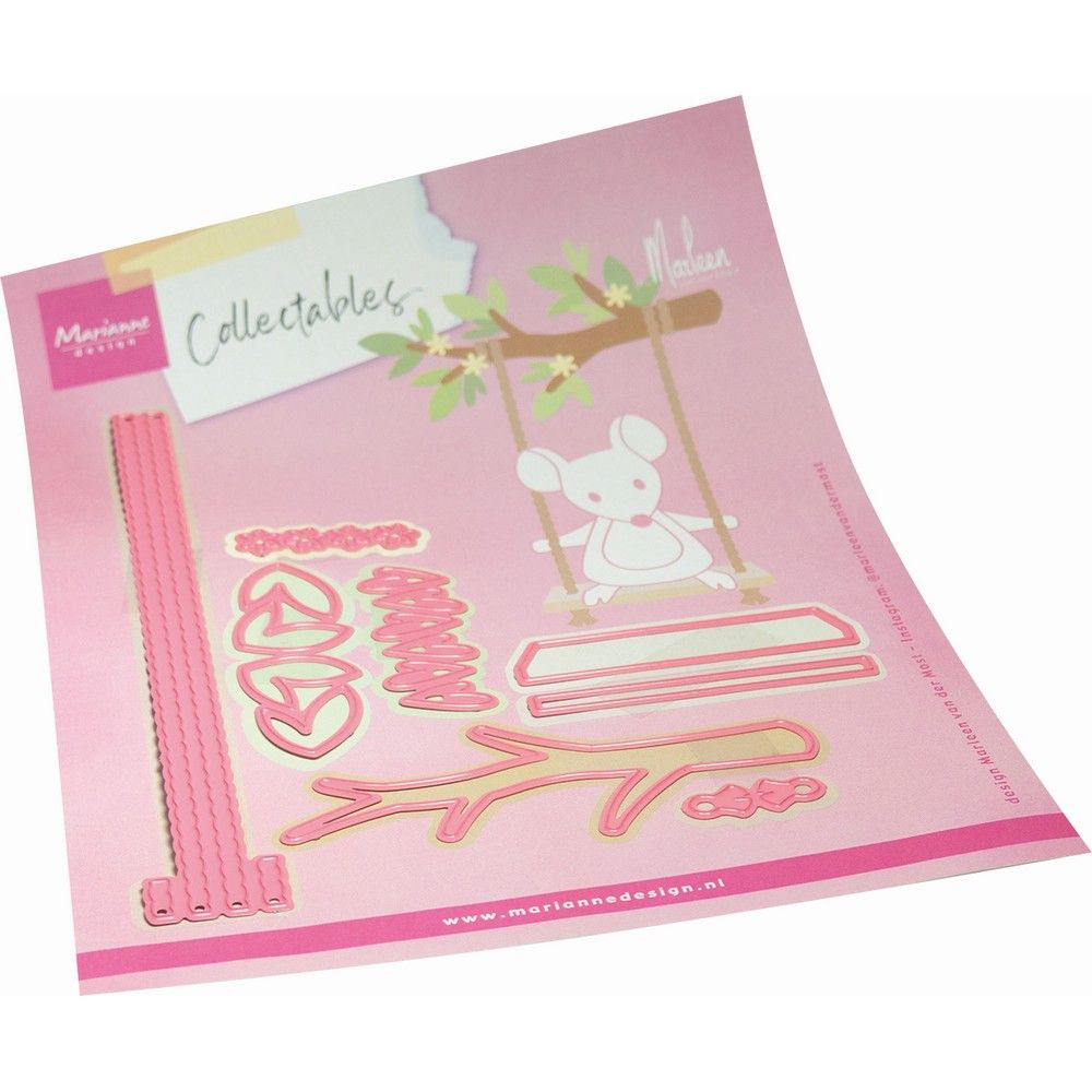 Marianne Design • Collectables Swing Set by Marleen