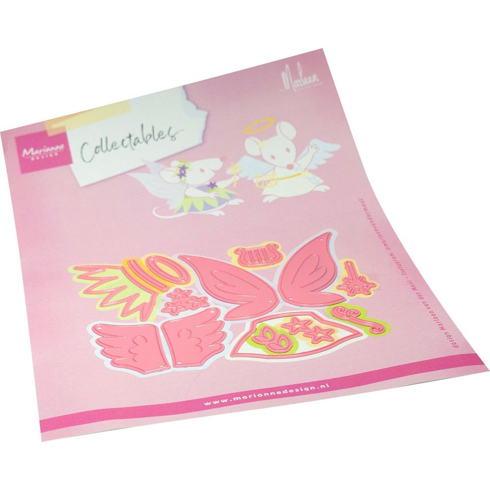 Marianne Design • Collectables Angel and Fairy Accessories by Marleen