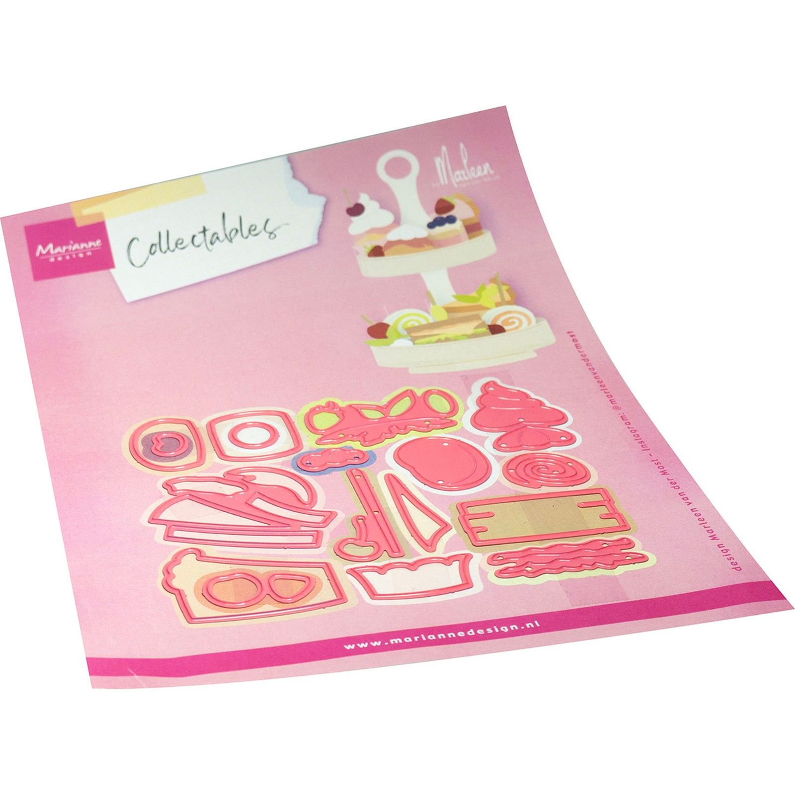 Marianne Design • Collectables High tea by Marleen 150x210mm