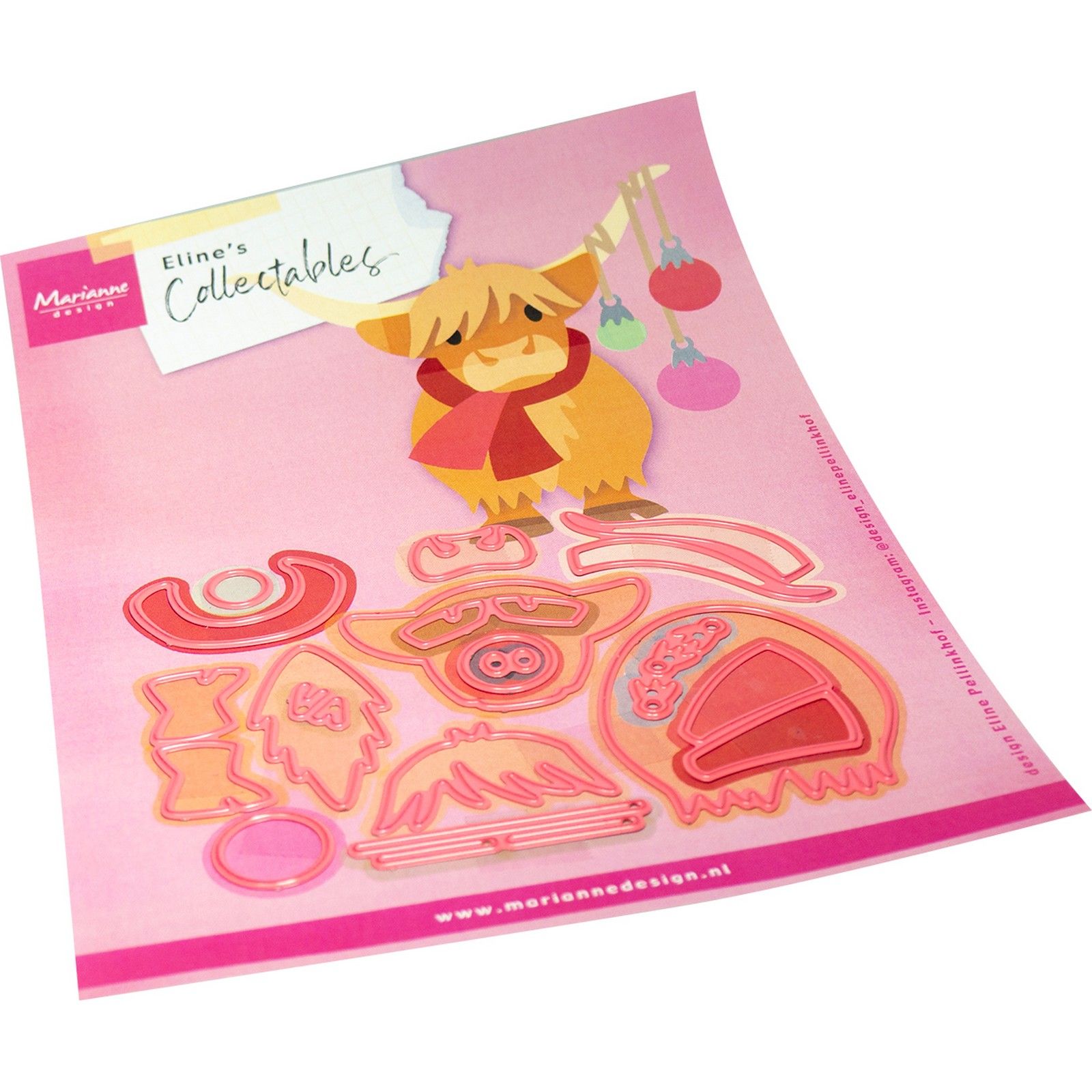 Marianne Design • Collectables Eline's Scottish Highlander