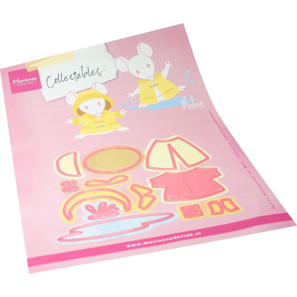 Marianne Design • Collectables Rain accessoiries by Marleen