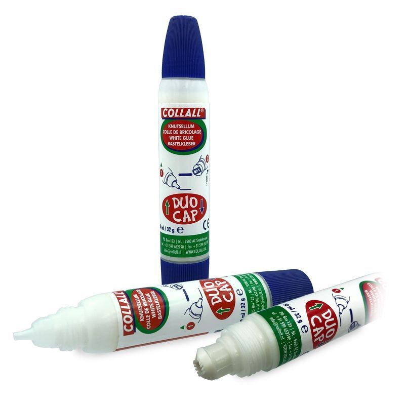 Collall • Duo-cap craft glue pen White 30ml