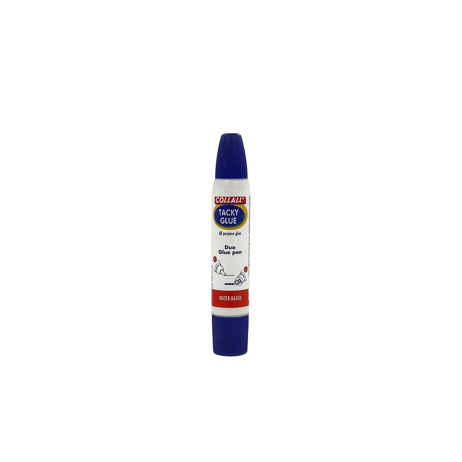 Collall • Glue pen duo-cap Tacky-glue White 30ml