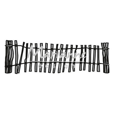 Marianne Design • Craftables cut- embosstencil Dune fence