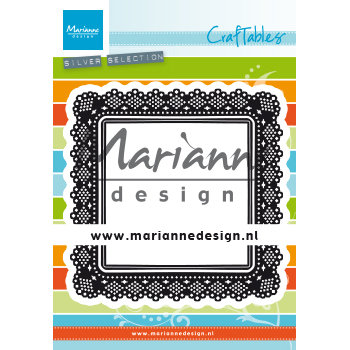 Marianne Design • Craftables cut- embosstencil Shaker square