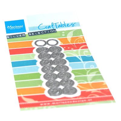 Marianne Design • Craftables Coupe- pochoir d'embossage Smileys