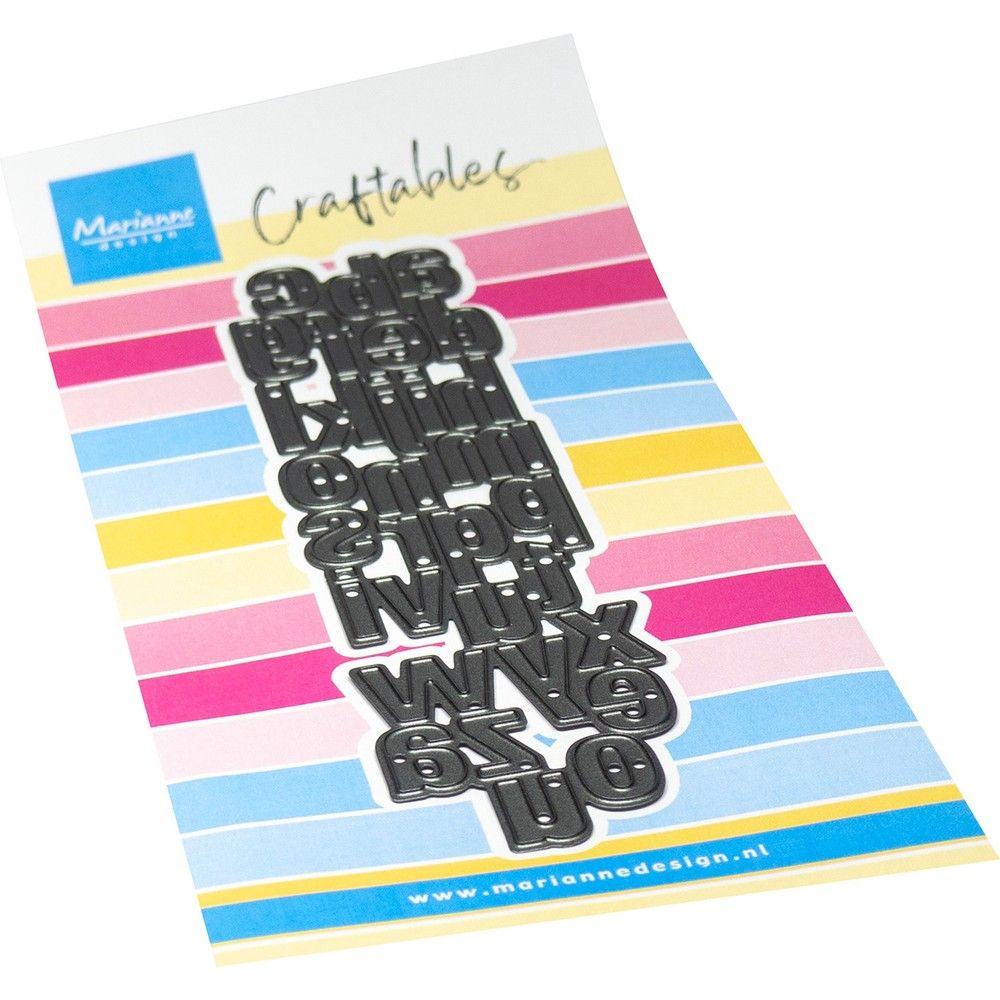 Marianne Design • Craftables Alphabet 1 piece, 37x140,5mm