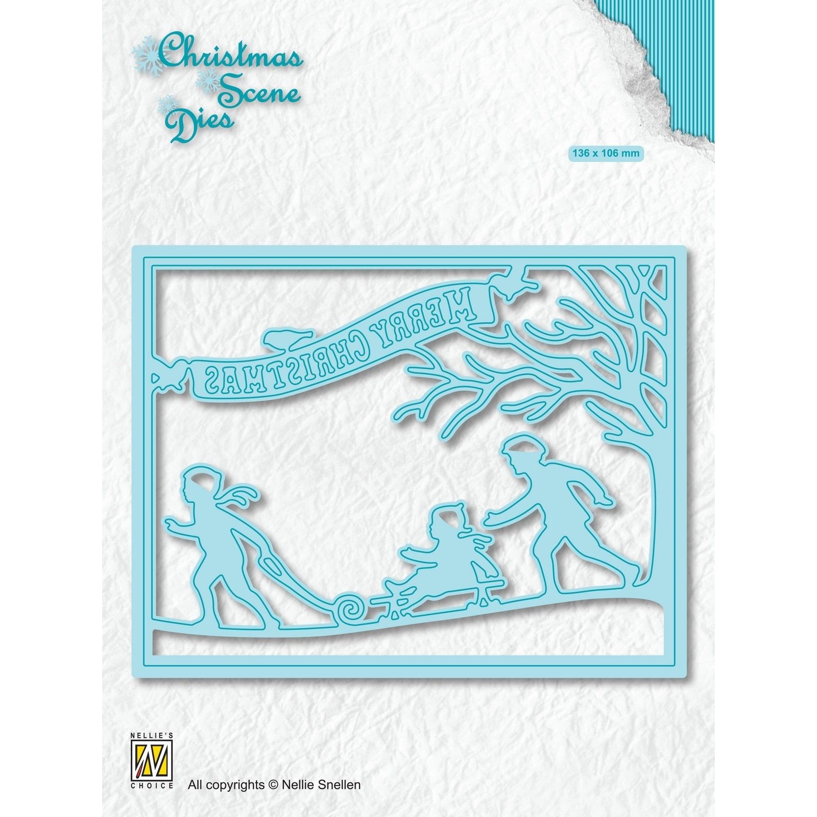 Nellie's Choice • Christmas Scene Dies Snowfun!!!