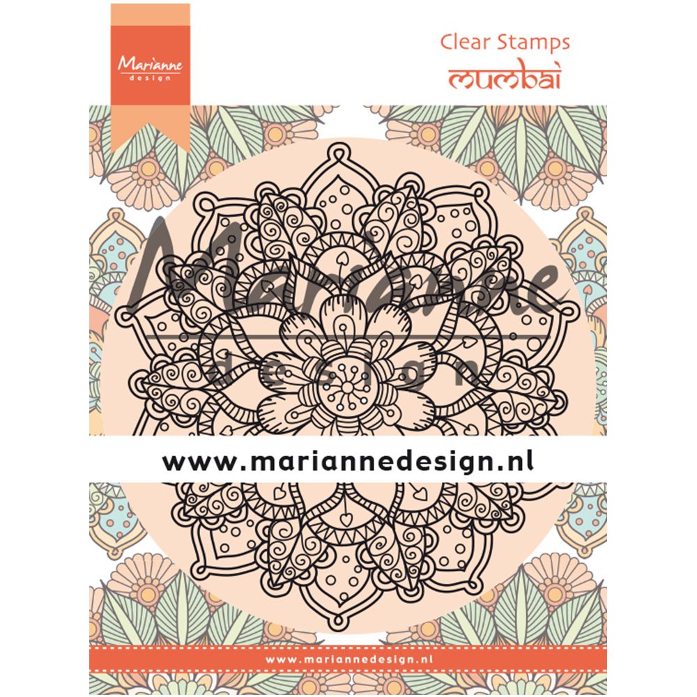 Marianne Design • Clear stempels mandala Mumbai