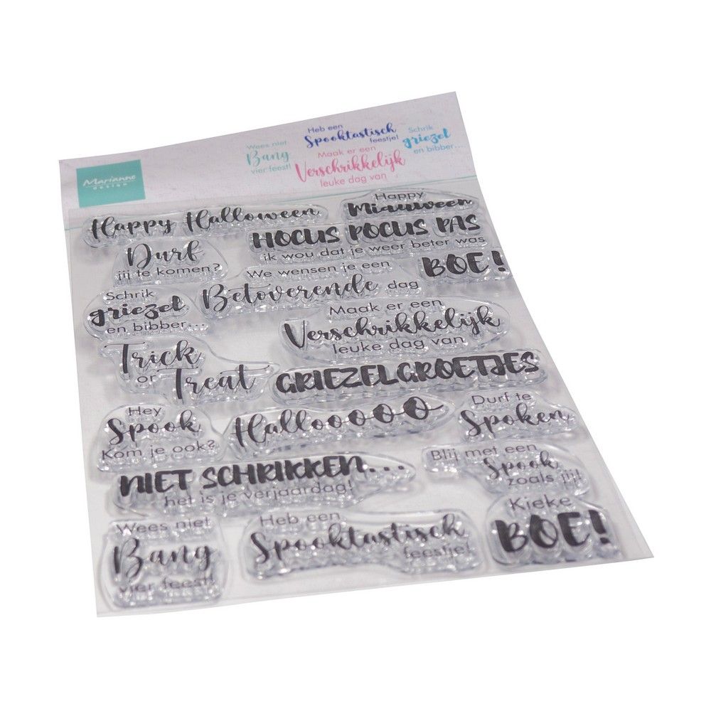 Marianne Design • Clear Stamps Griezelgroetjes