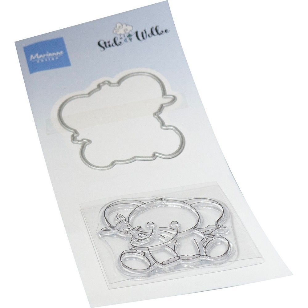 Marianne Design • Clear Stamps & Dies Elephant Hug