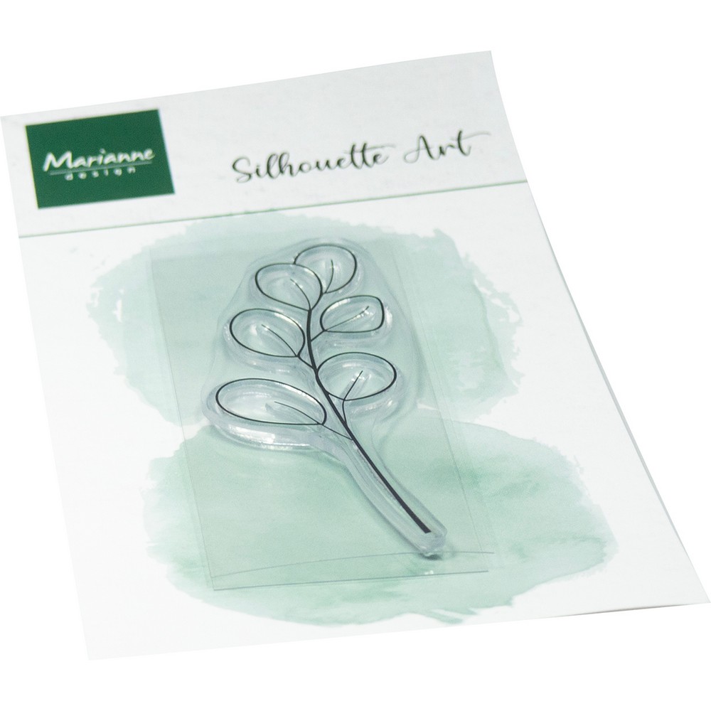 Marianne Design • Clear Stamps Silhouette Art Eucalyptus Twig