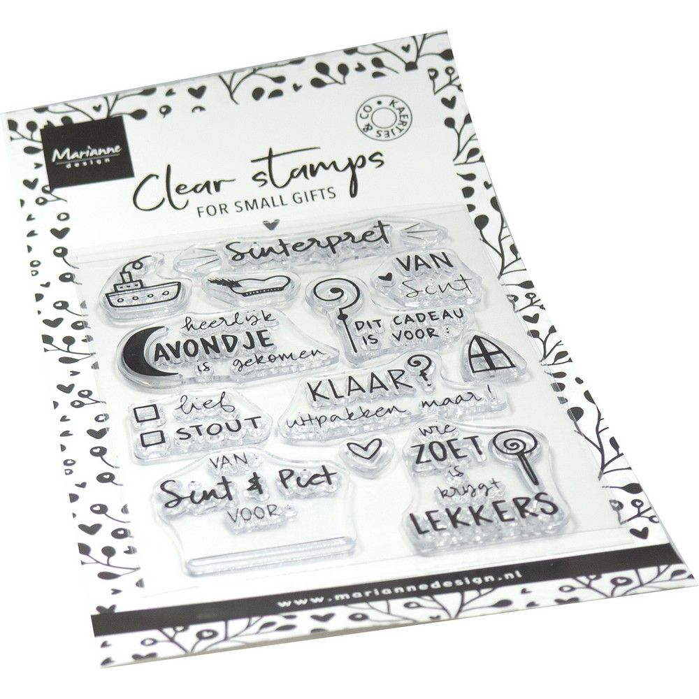 Marianne Design • Clear Stamps Sinterklaas by Kaertjes en Co