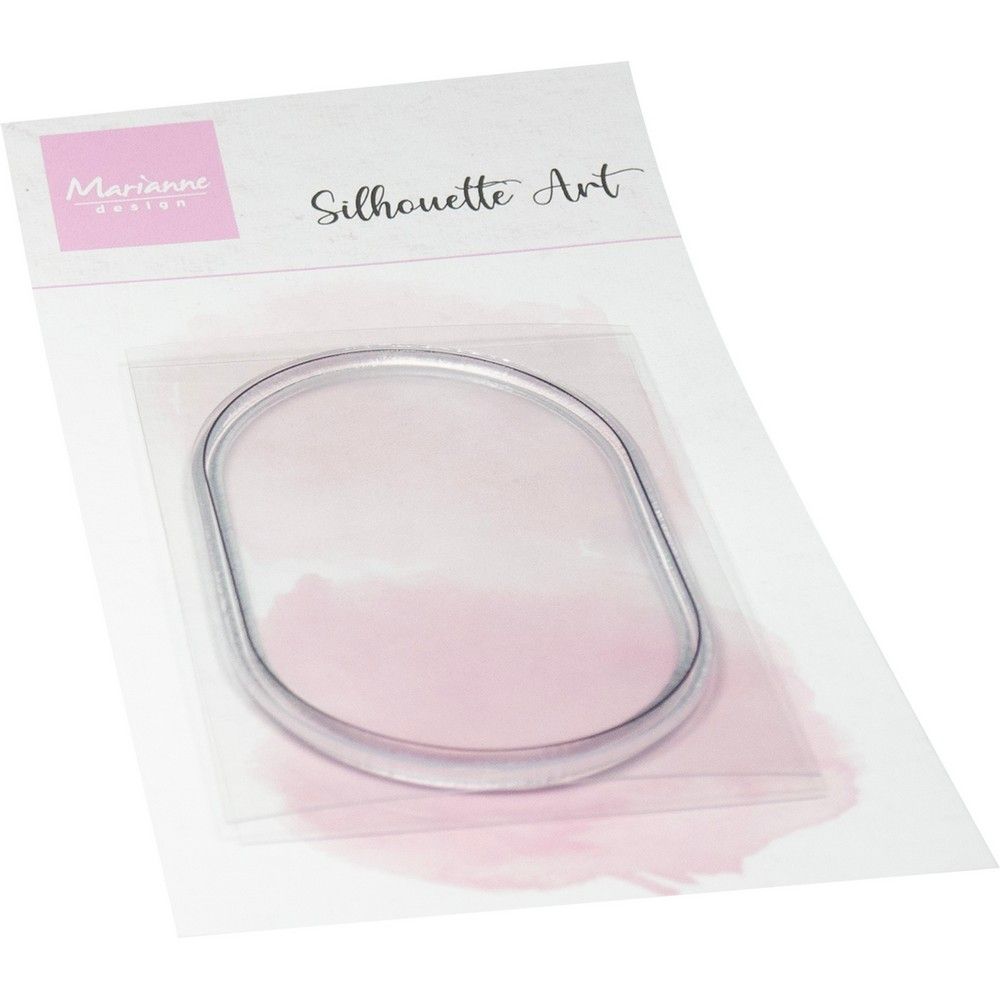 Marianne Design • Stempels Silhouette Art Oval Frame