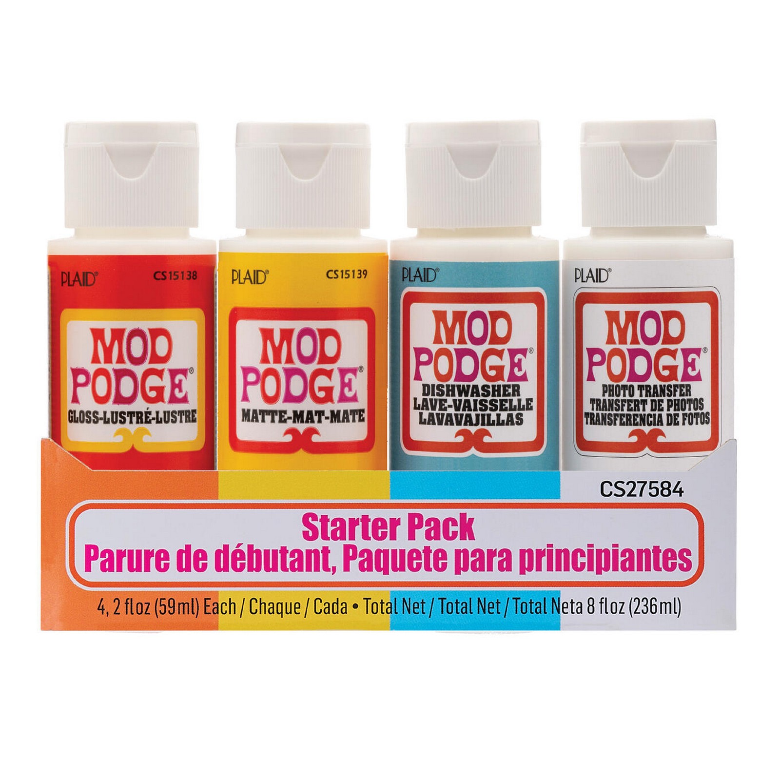 Mod Podge • Starter Pack Sealers 4pcs