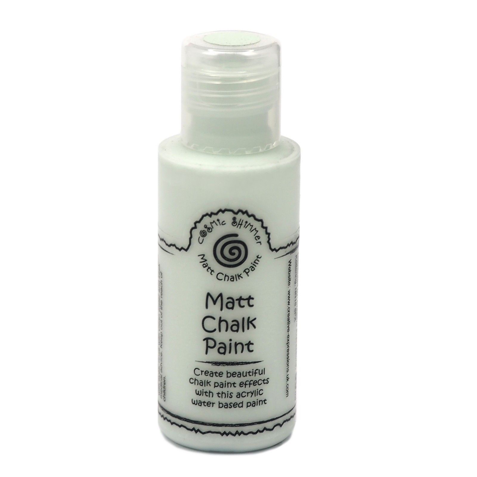 Cosmic Shimmer • Matt Chalk Paint Cool Mint