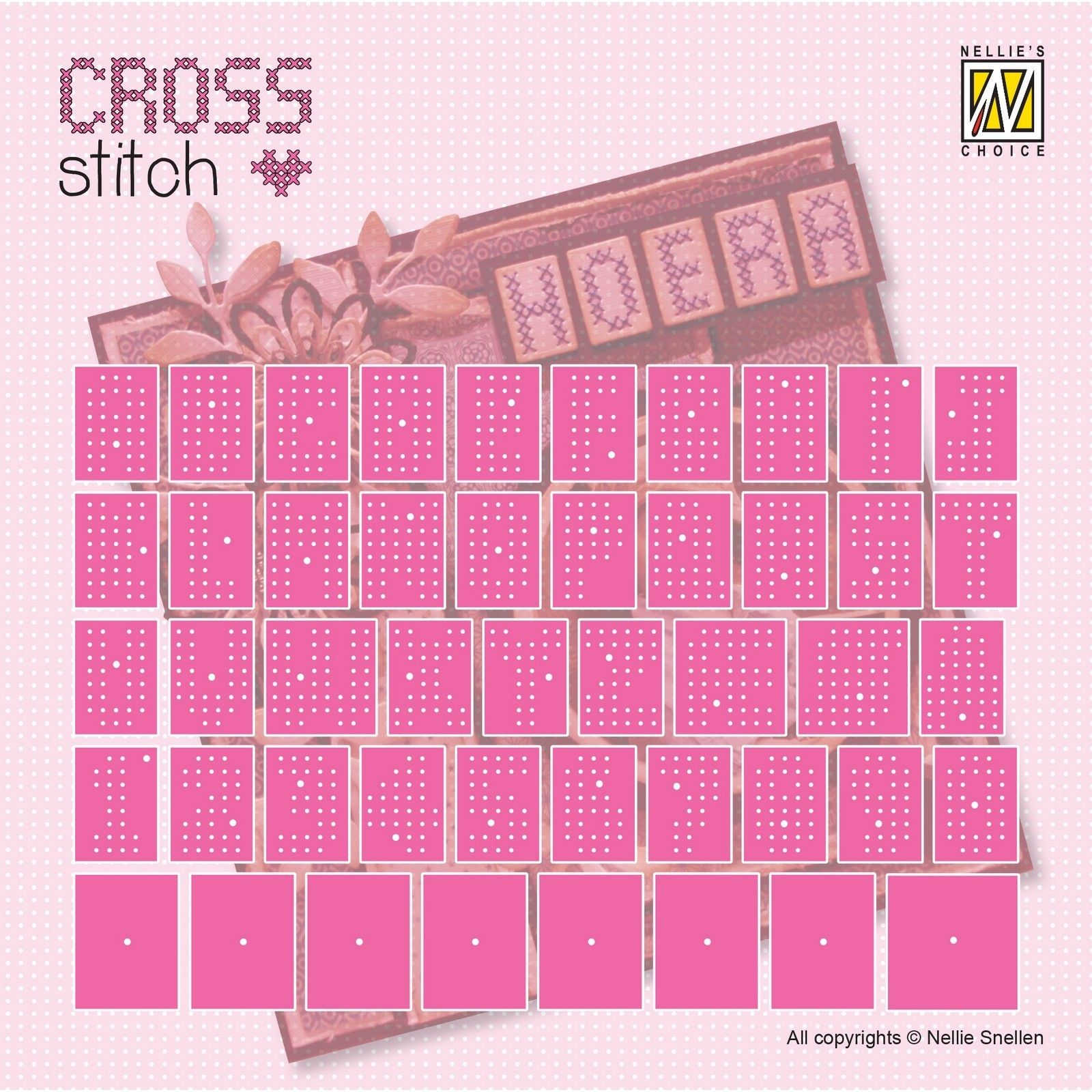 Nellie's Choice • Cross Stitch Dies Alphabet