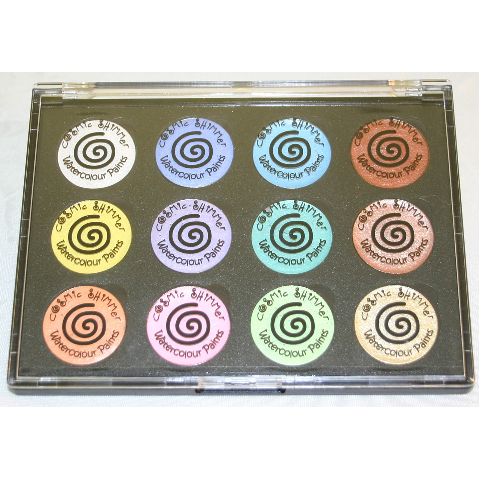 Cosmic Shimmer • Iridescent watercolour palette set 8 Perfect Pastels