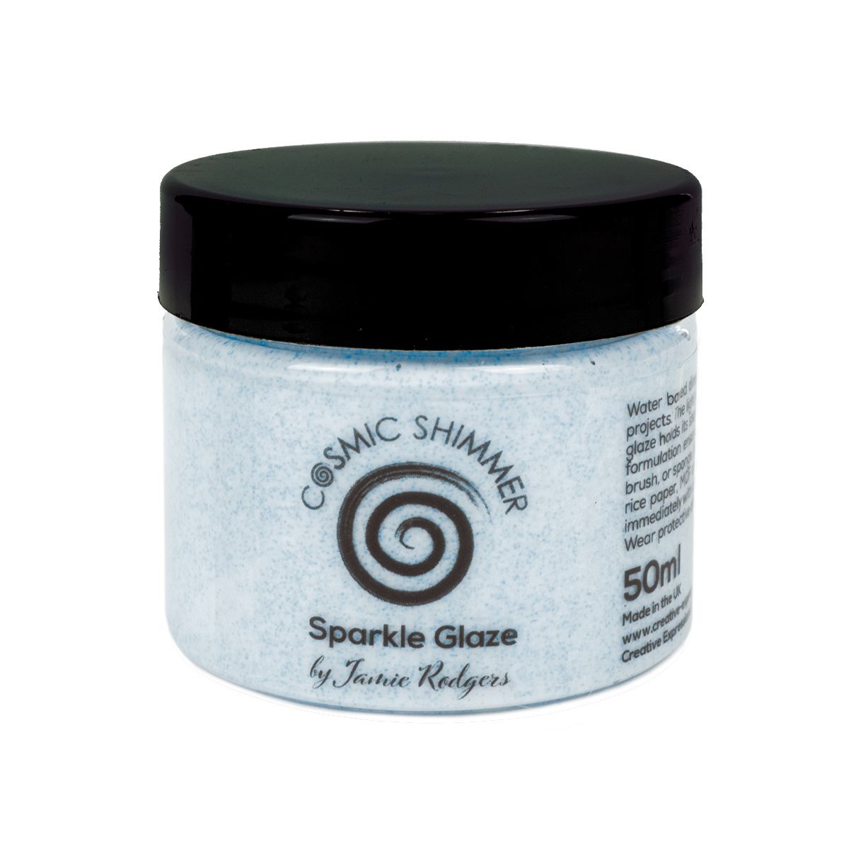 Cosmic Shimmer • Sparkle Glaze Icy Smoke 50ml