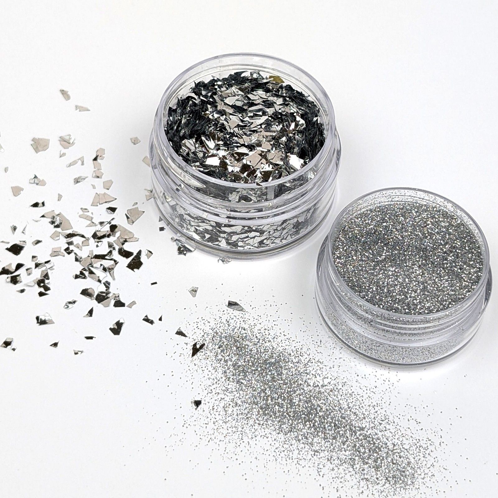 Cosmic Shimmer • Spangles Pure Silver Set