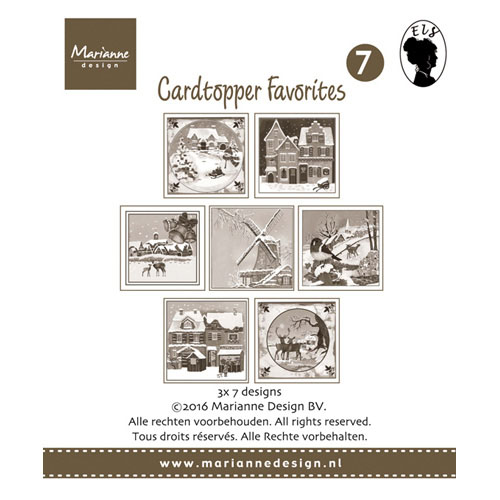 Marianne Design • Cardtopper Els 2