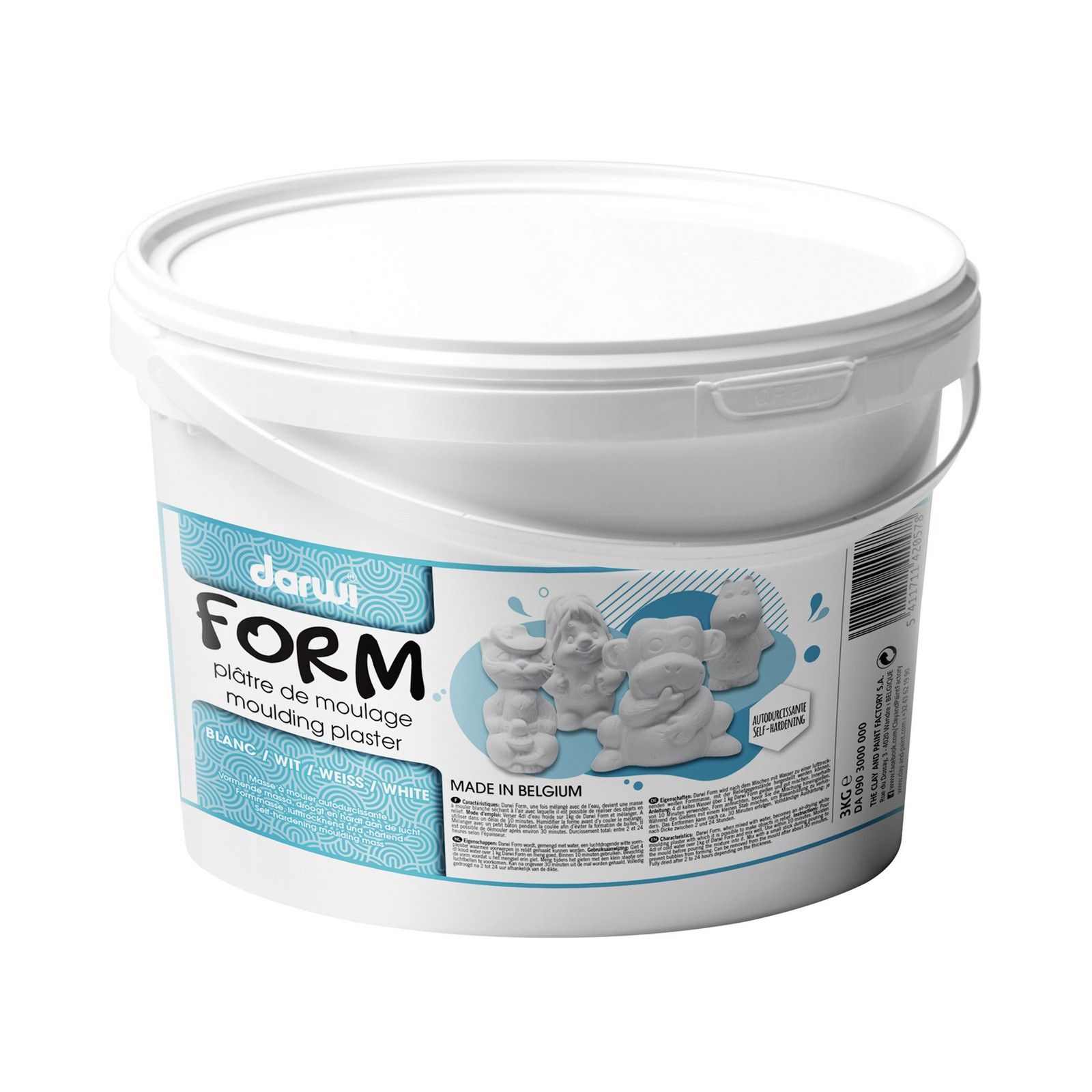 Darwi • Form-plaster bucket 3kg