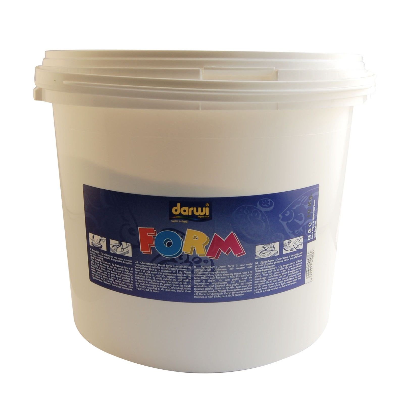 Darwi • Form-plaster bucket 10kg
