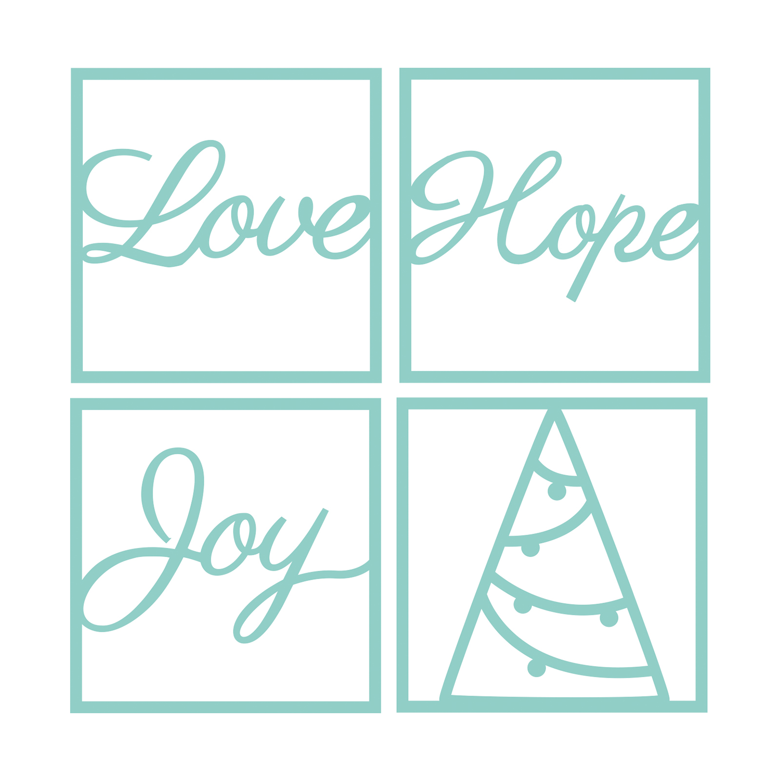 Kaisercraft • Decorative Die Festive Card Frames